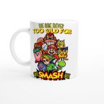 Super Smash Bros White 11oz Ceramic Mug
