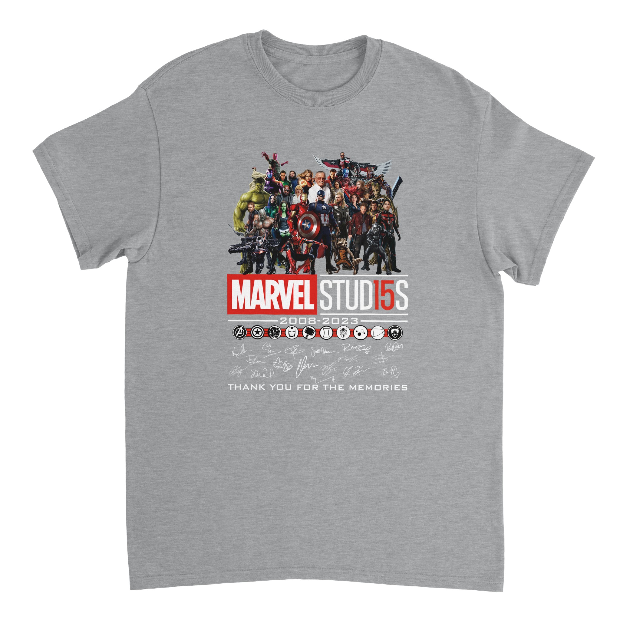 Marvel 6 Heavyweight Unisex Crewneck T-shirt Marvel 6 Heavyweight Unisex Crewneck T-shirt