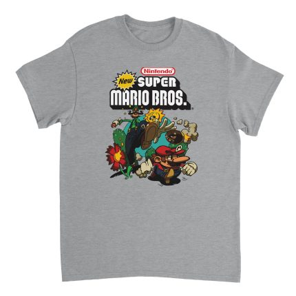 Super Mario 6 Heavyweight Unisex Crewneck T-shirt