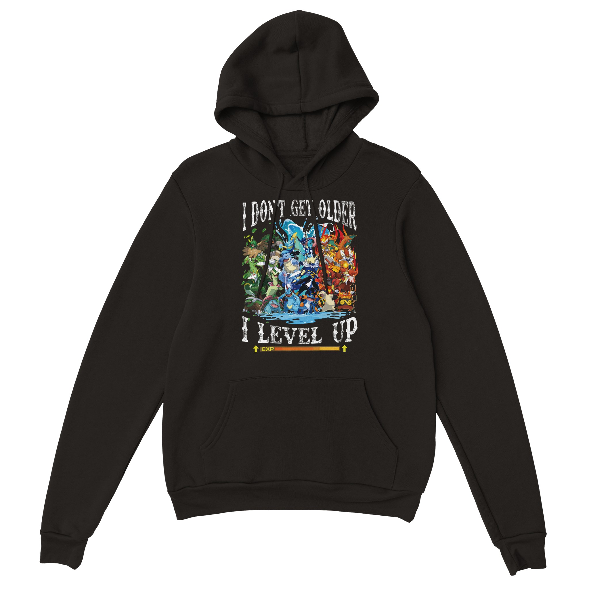 Pokemon 17 Classic Unisex Pullover Hoodie Pokemon 17 Classic Unisex Pullover Hoodie
