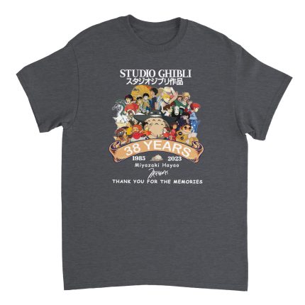 Studio Ghibli 4 Heavyweight Unisex Crewneck T-shirt