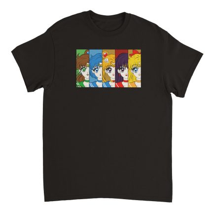 Sailor Moon 3 Heavyweight Unisex Crewneck T-shirt