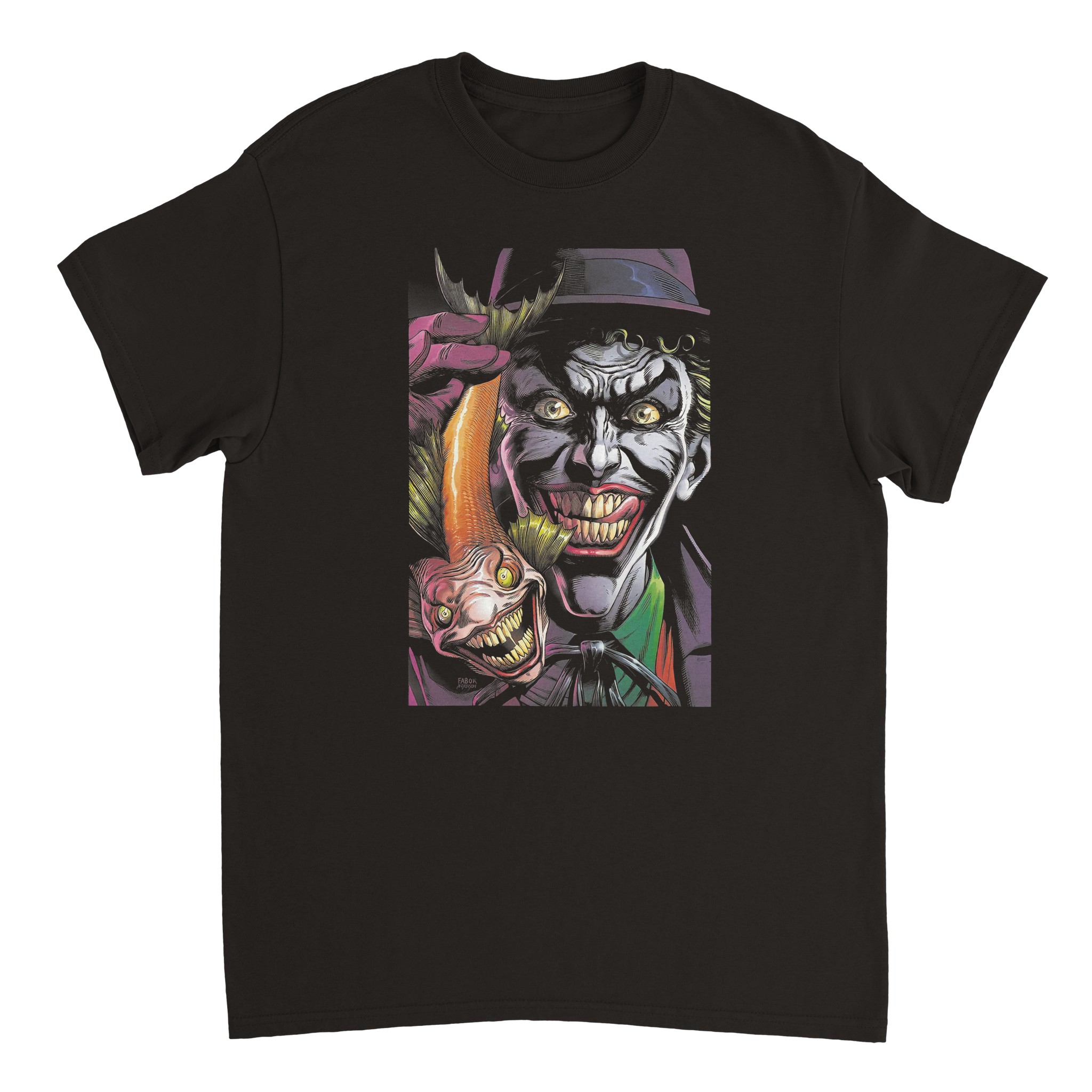 Joker 6 Heavyweight Unisex Crewneck T-shirt Joker 6 Heavyweight Unisex Crewneck T-shirt