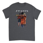 Anime Friends 2 Heavyweight Unisex Crewneck T-shirt