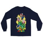 Super Mario 7 Classic Unisex Longsleeve T-shirt