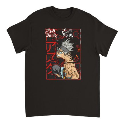 Black Clover 1 Heavyweight Unisex Crewneck T-shirt