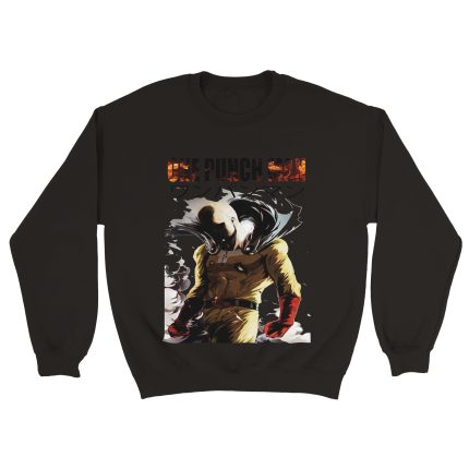 One Punch Man Saitama Classic Unisex Crewneck Sweatshirt
