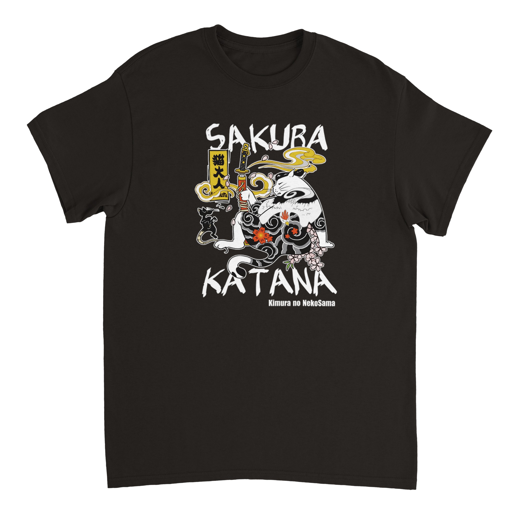 Samurai 7 Heavyweight Unisex Crewneck T-shirt Samurai 7 Heavyweight Unisex Crewneck T-shirt