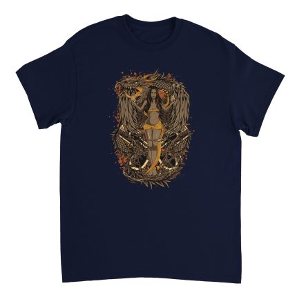 Samurai 9 Heavyweight Unisex Crewneck T-shirt