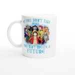 One Piece 45 White 11oz Ceramic Mug