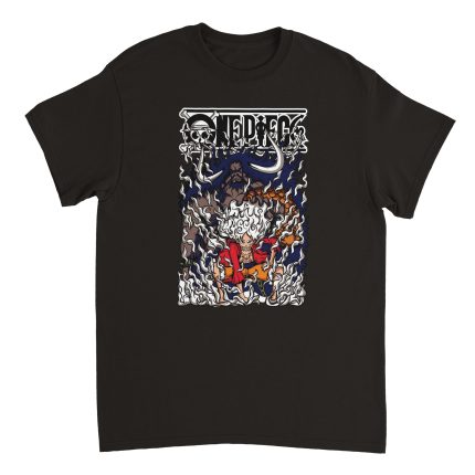One Piece 9 Heavyweight Unisex Crewneck T-shirt