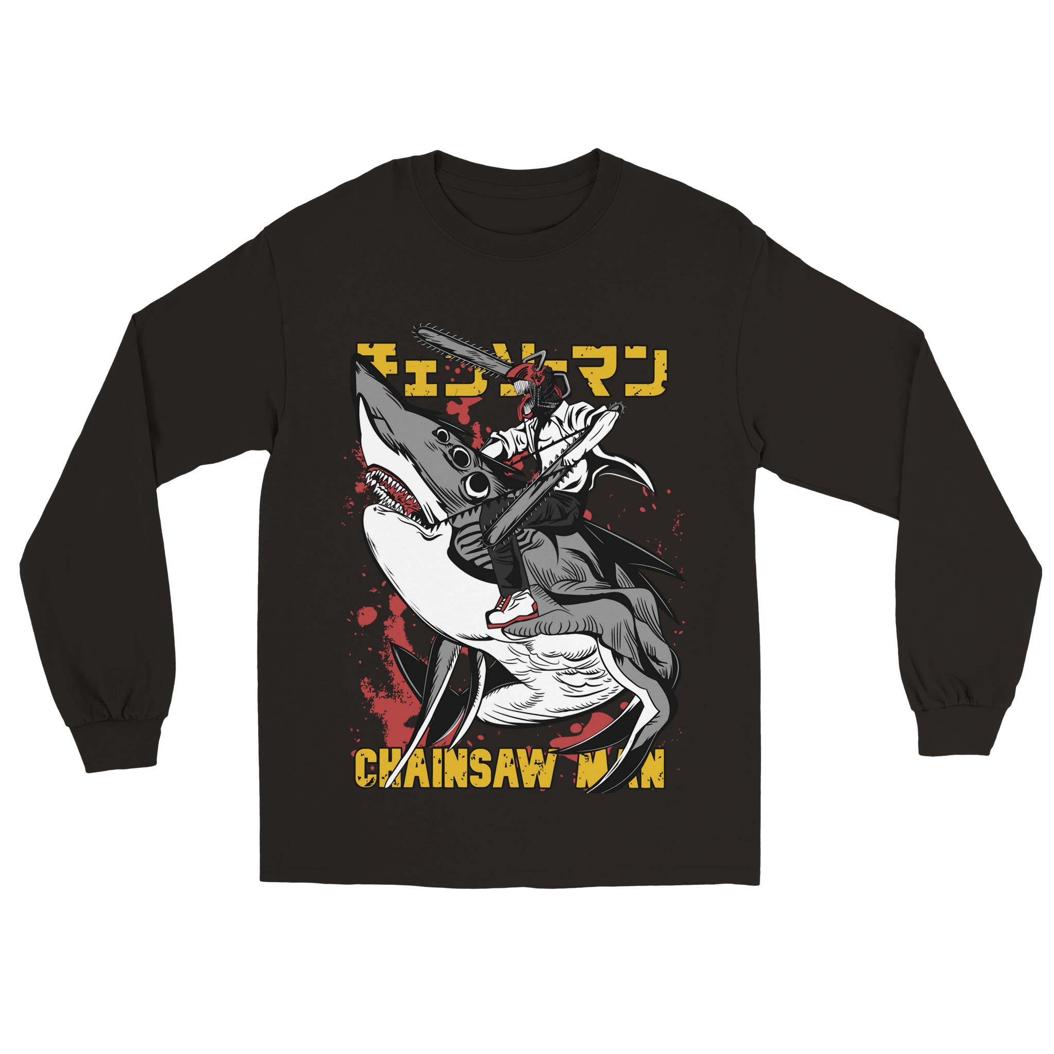 Chainsaw Man 5 Classic Unisex Longsleeve T-shirt Chainsaw Man 5 Classic Unisex Longsleeve T-shirt