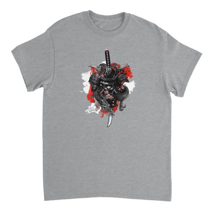 Samurai 5 Heavyweight Unisex Crewneck T-shirt