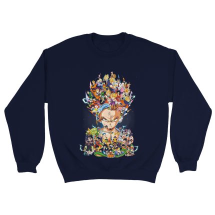 Dragon Ball Z 2 Classic Unisex Crewneck Sweatshirt