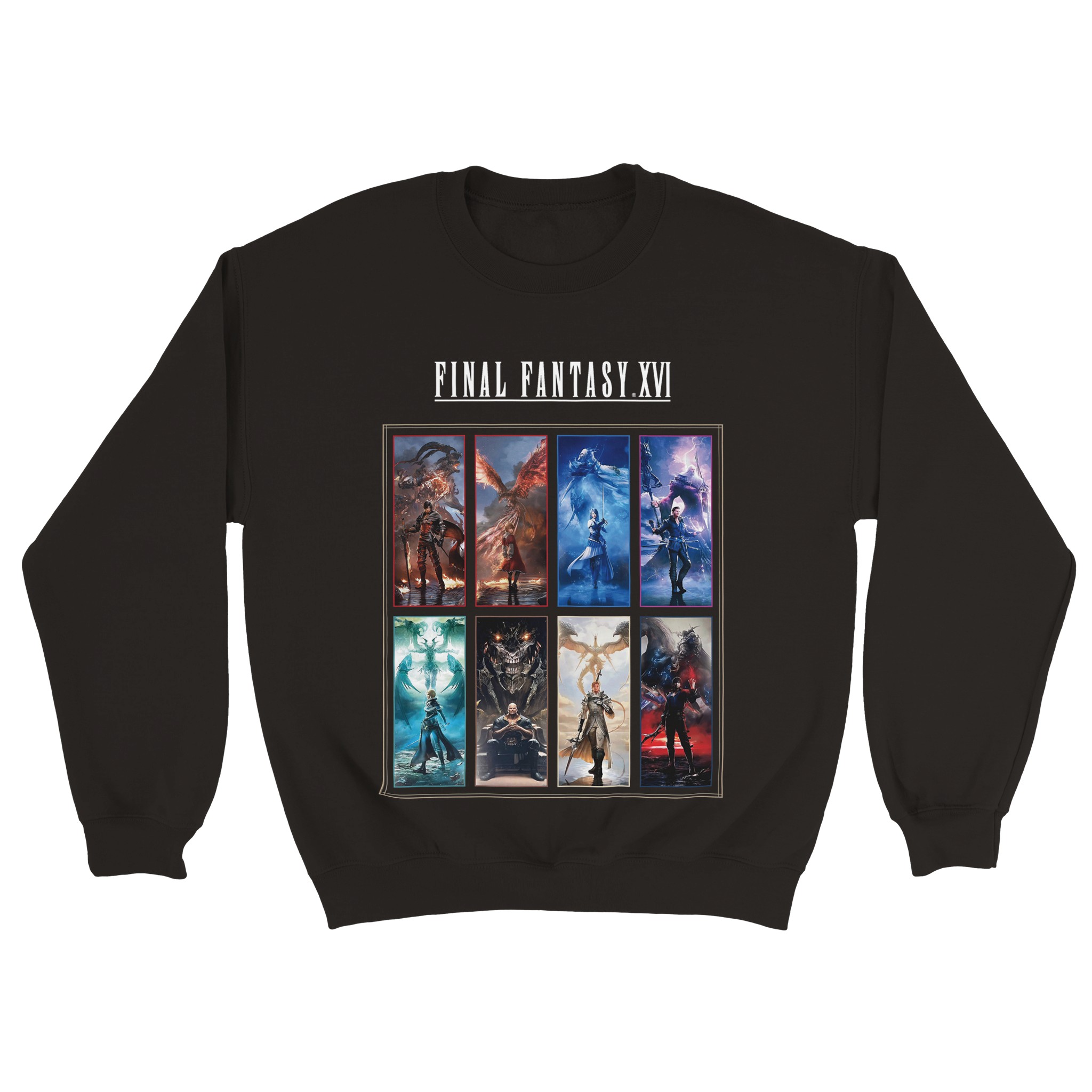 Final Fantasy 1 Classic Unisex Crewneck Sweatshirt Final Fantasy 1 Classic Unisex Crewneck Sweatshirt