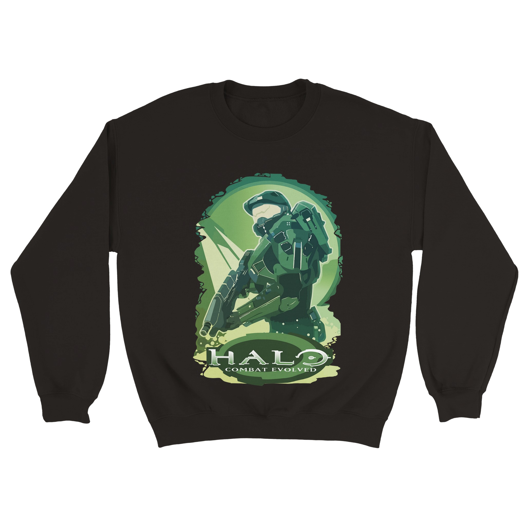 Halo Combat Evolved Classic Unisex Crewneck Sweatshirt Halo Combat Evolved Classic Unisex Crewneck Sweatshirt