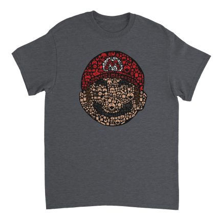 Super Mario 2 Heavyweight Unisex Crewneck T-shirt
