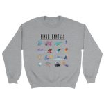 Final Fantasy Classic Unisex Crewneck Sweatshirt