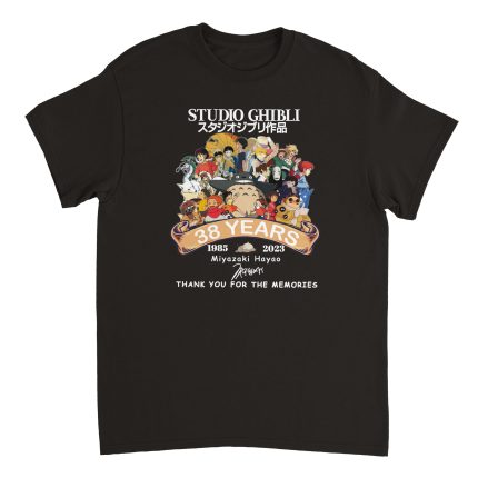 Studio Ghibli 4 Heavyweight Unisex Crewneck T-shirt