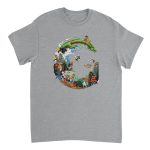 Anime Friends 1 Heavyweight Unisex Crewneck T-shirt