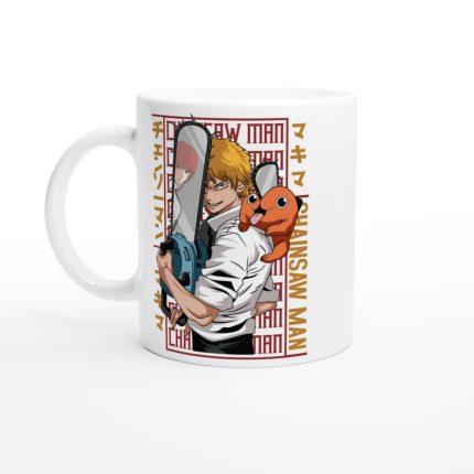 Chainsaw Man 4 White 11oz Ceramic Mug