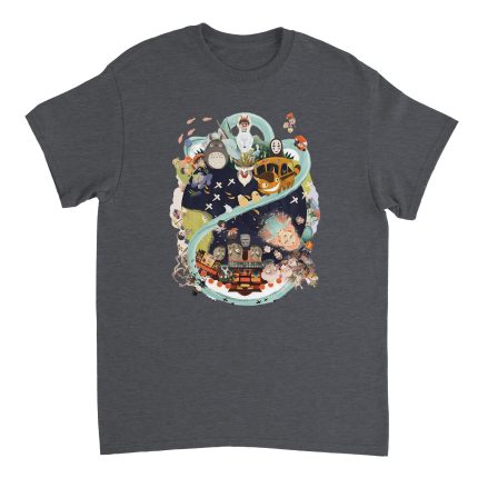 Studio Ghibli 3 Heavyweight Unisex Crewneck T-shirt