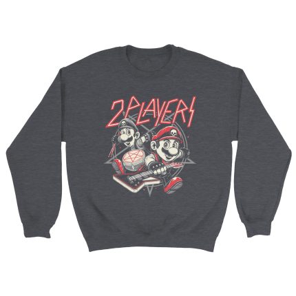 Super Mario 5 Classic Unisex Crewneck Sweatshirt