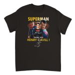 Superman Heavyweight Unisex Crewneck T-shirt