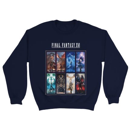 Final Fantasy 1 Classic Unisex Crewneck Sweatshirt