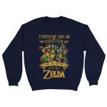 Zelda 3 Classic Unisex Crewneck Sweatshirt