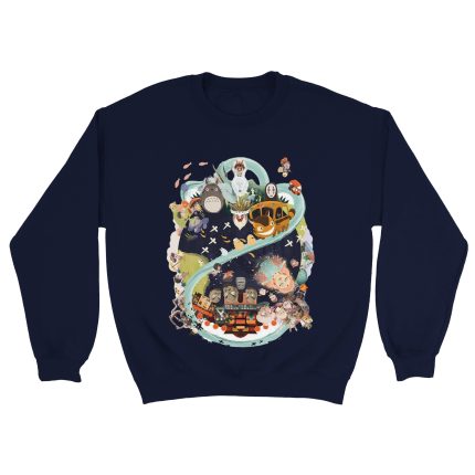 Studio Ghibli 3 Classic Unisex Crewneck Sweatshirt