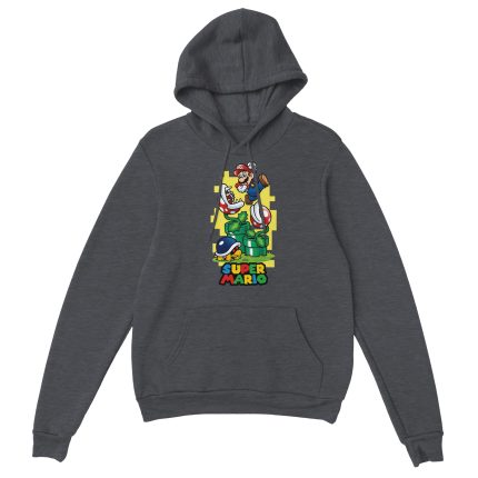 Super Mario 7 Classic Unisex Pullover Hoodie
