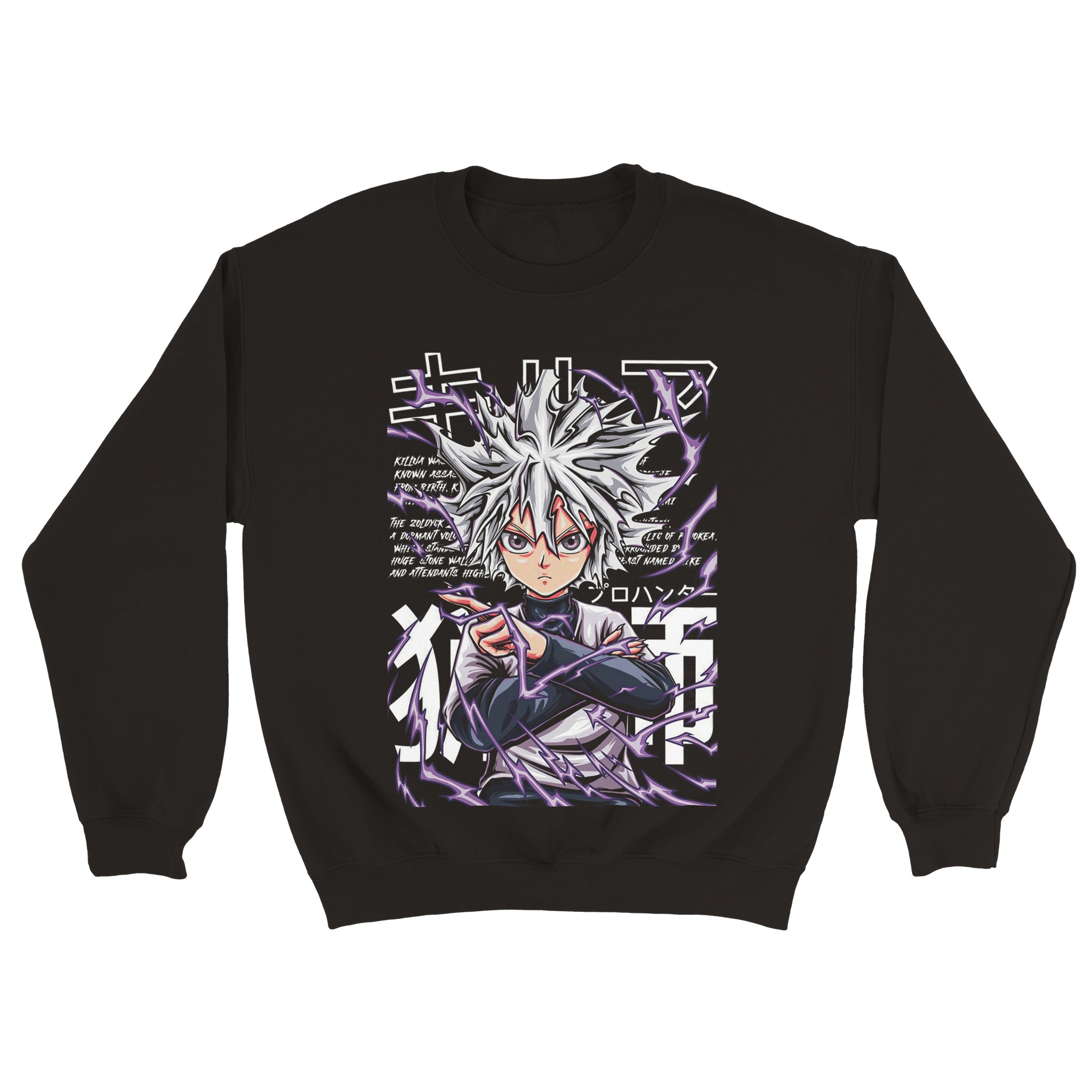 Hunter X Hunter 1 Classic Unisex Crewneck Sweatshirt Hunter X Hunter 1 Classic Unisex Crewneck Sweatshirt