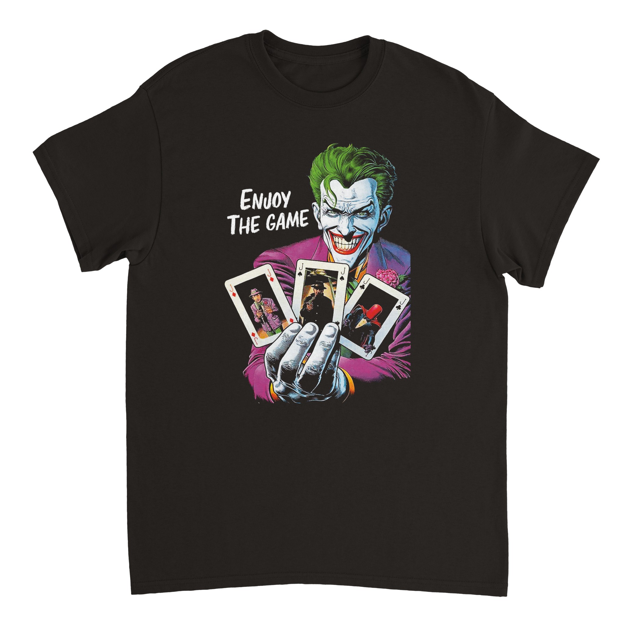Joker 3 Heavyweight Unisex Crewneck T-shirt Joker 3 Heavyweight Unisex Crewneck T-shirt