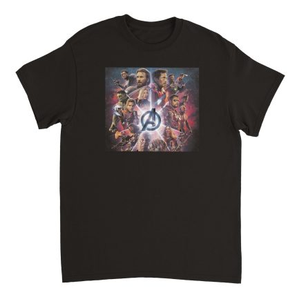 Marvel 8 Heavyweight Unisex Crewneck T-shirt