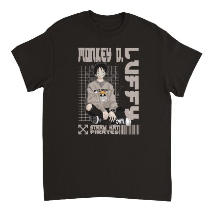One Piece 8 Heavyweight Unisex Crewneck T-shirt