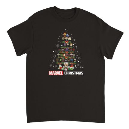Marvel 5 Heavyweight Unisex Crewneck T-shirt
