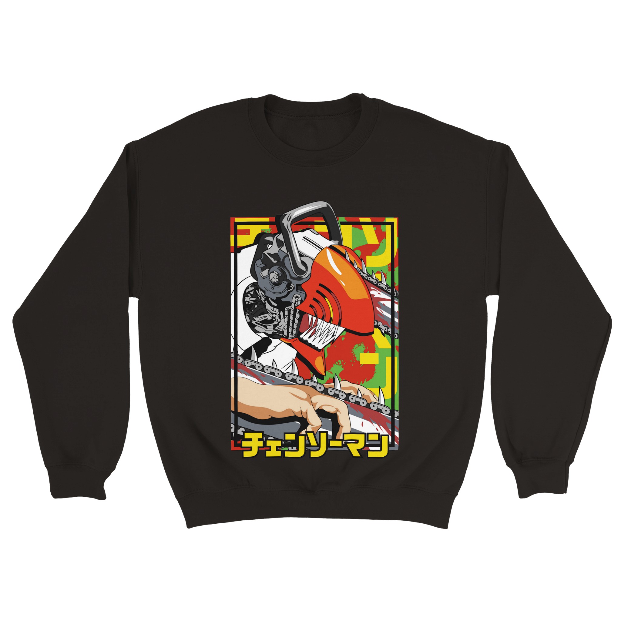 Chainsaw Man 2 Classic Unisex Crewneck Sweatshirt Chainsaw Man 2 Classic Unisex Crewneck Sweatshirt
