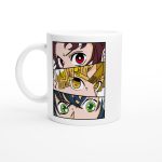 Demon Slayer 42 White 11oz Ceramic Mug
