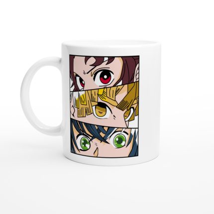 Demon Slayer 42 White 11oz Ceramic Mug
