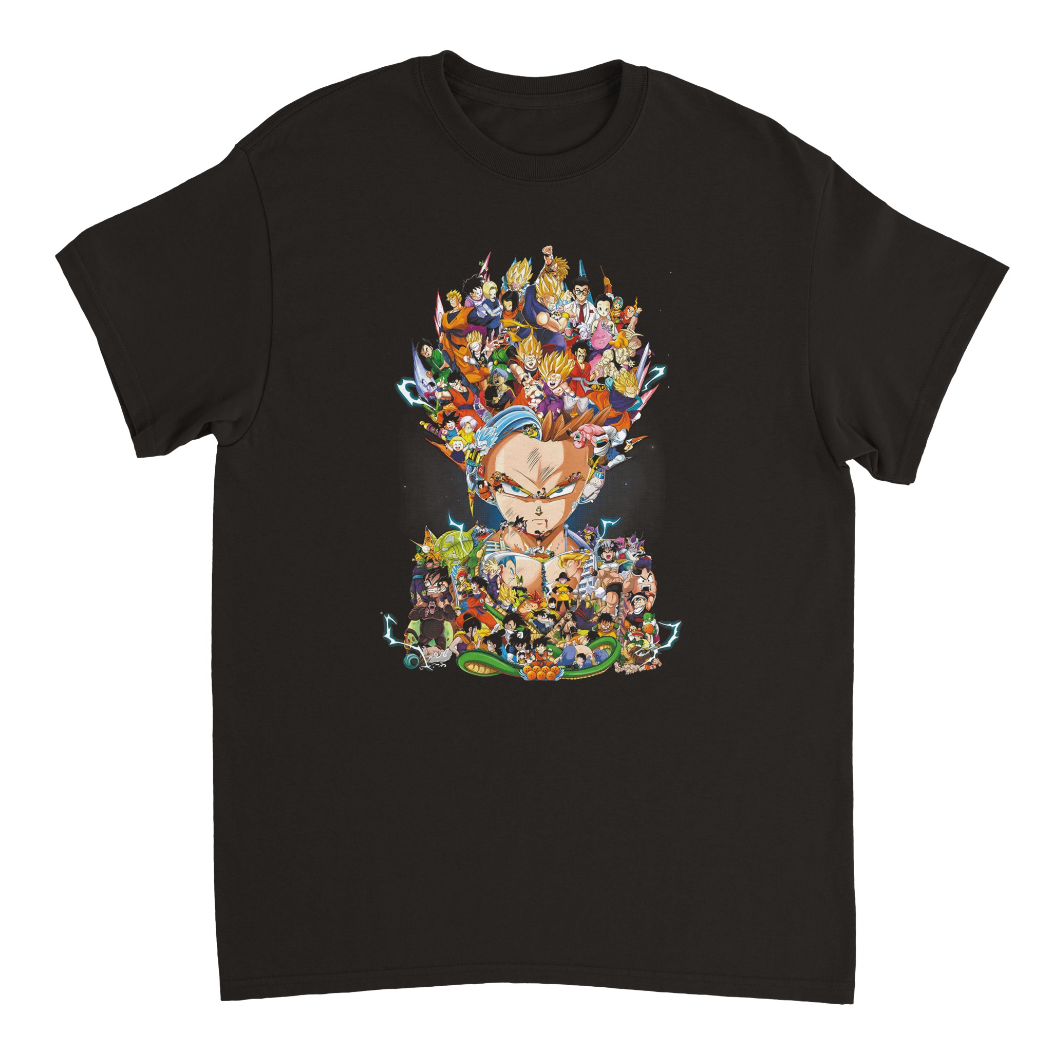 Dragon Ball Z 2 Heavyweight Unisex Crewneck T-shirt Dragon Ball Z 2 Heavyweight Unisex Crewneck T-shirt