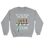 Zelda 7 Classic Unisex Crewneck Sweatshirt