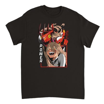 Chainsaw Man 9 Heavyweight Unisex Crewneck T-shirt