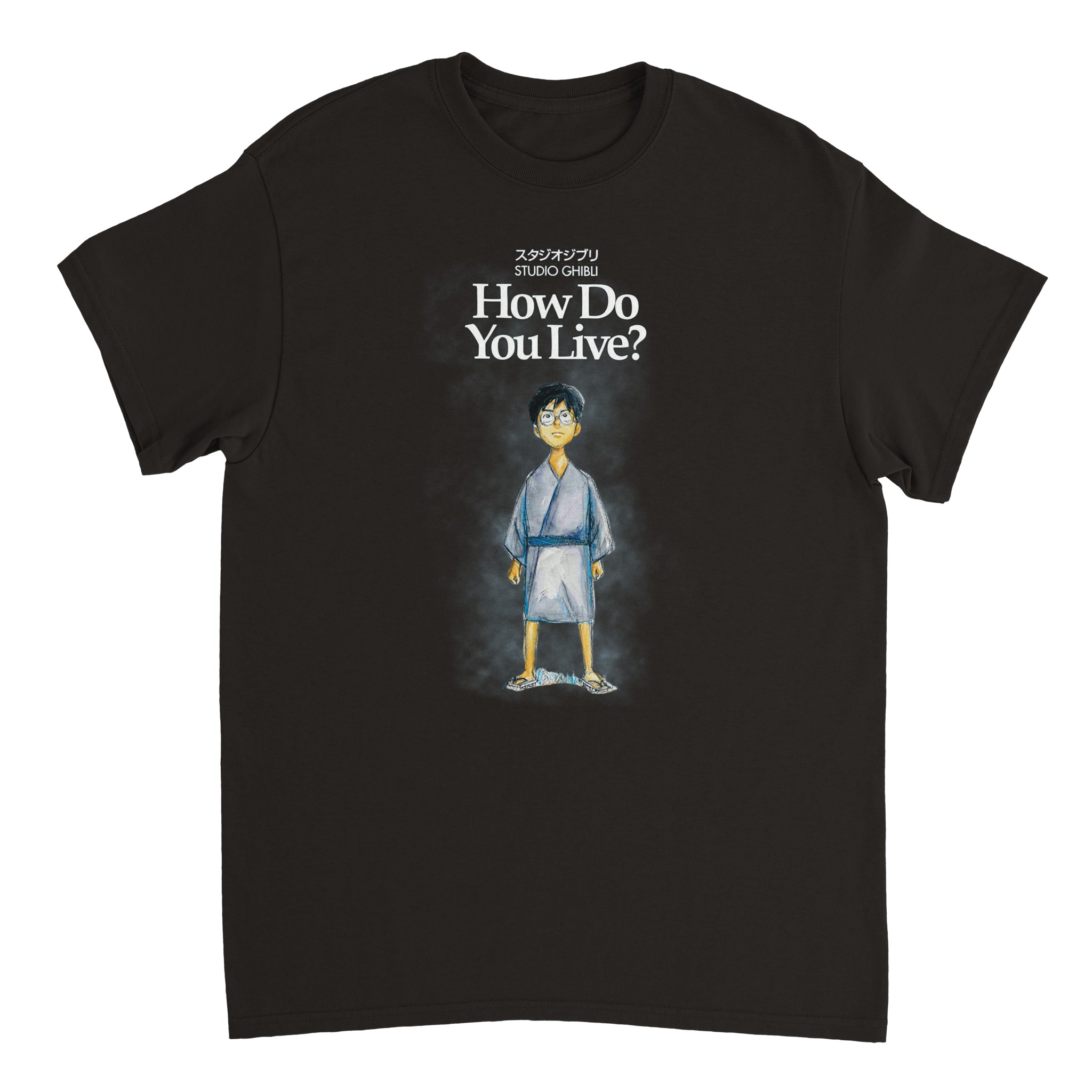Studio Ghibli 7 Heavyweight Unisex Crewneck T-shirt Studio Ghibli 7 Heavyweight Unisex Crewneck T-shirt