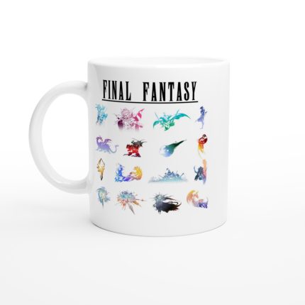Final Fantasy White 11oz Ceramic Mug
