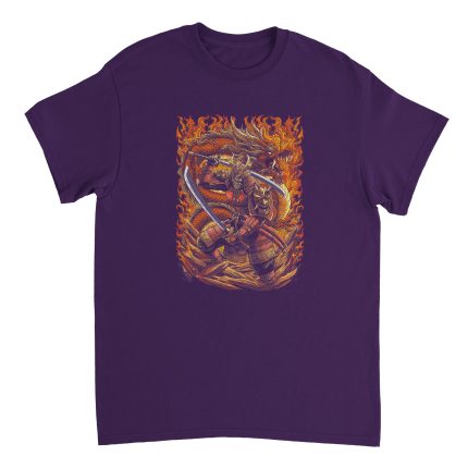 Samurai 1 Heavyweight Unisex Crewneck T-shirt