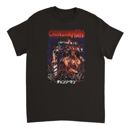 Chainsaw Man 3 Heavyweight Unisex Crewneck T-shirt