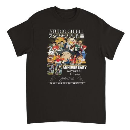 Studio Ghibli 9 Heavyweight Unisex Crewneck T-shirt