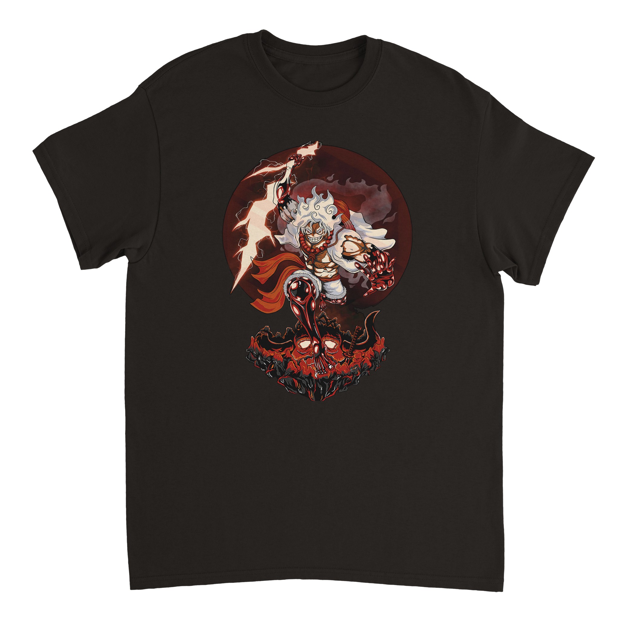 One Piece 1 Heavyweight Unisex Crewneck T-shirt One Piece 1 Heavyweight Unisex Crewneck T-shirt