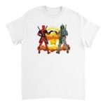 Deadpool 8 Heavyweight Unisex Crewneck T-shirt